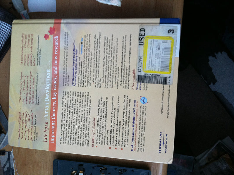 LifeSpan Human Development,Used