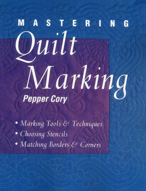 Mastering Quilt Marking,Used