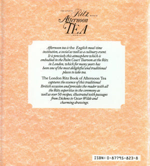 The London Ritz Book of Afternoon Tea,Used