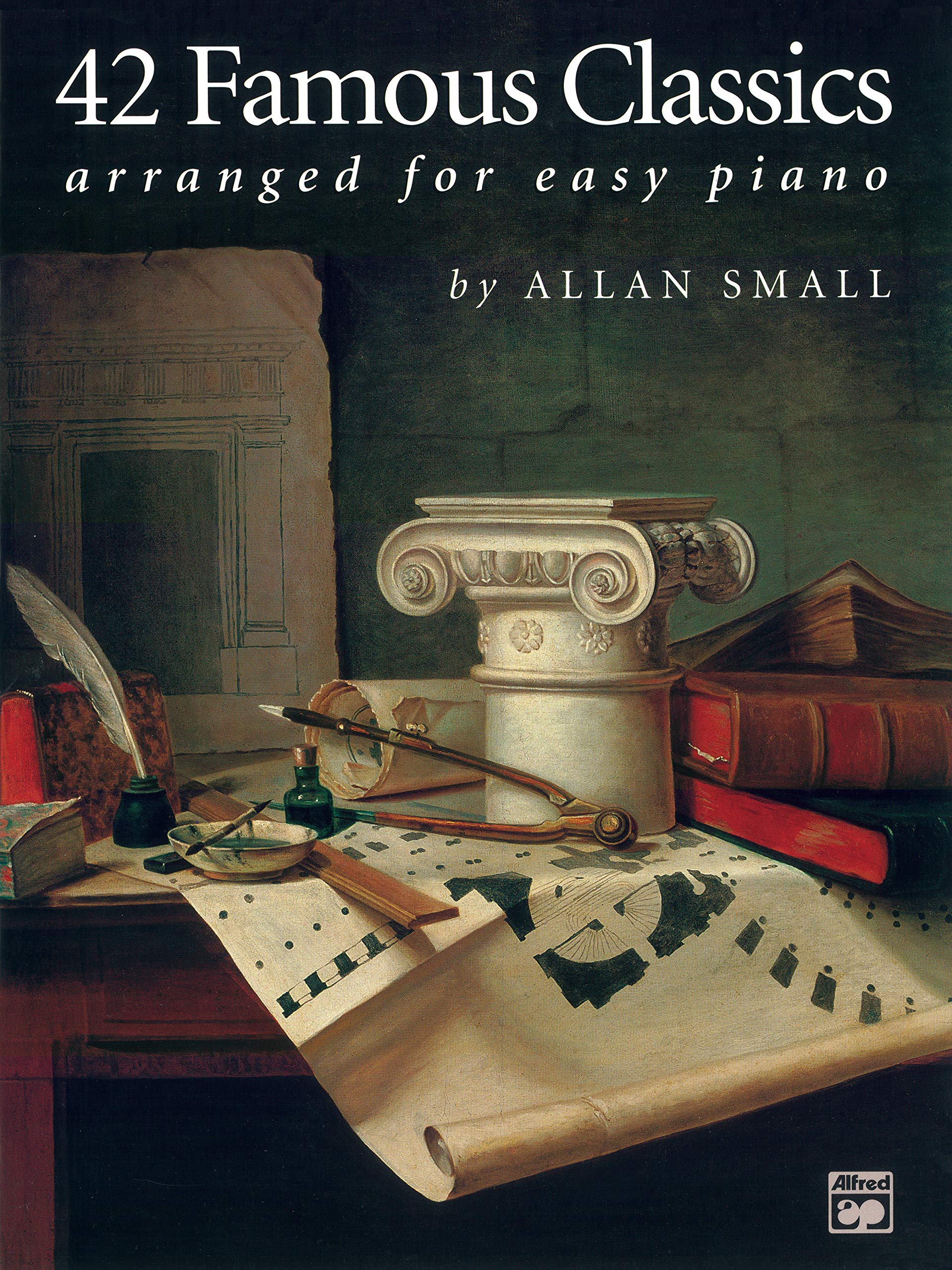 42 Famous Classics Arranged For Easy Piano,Used