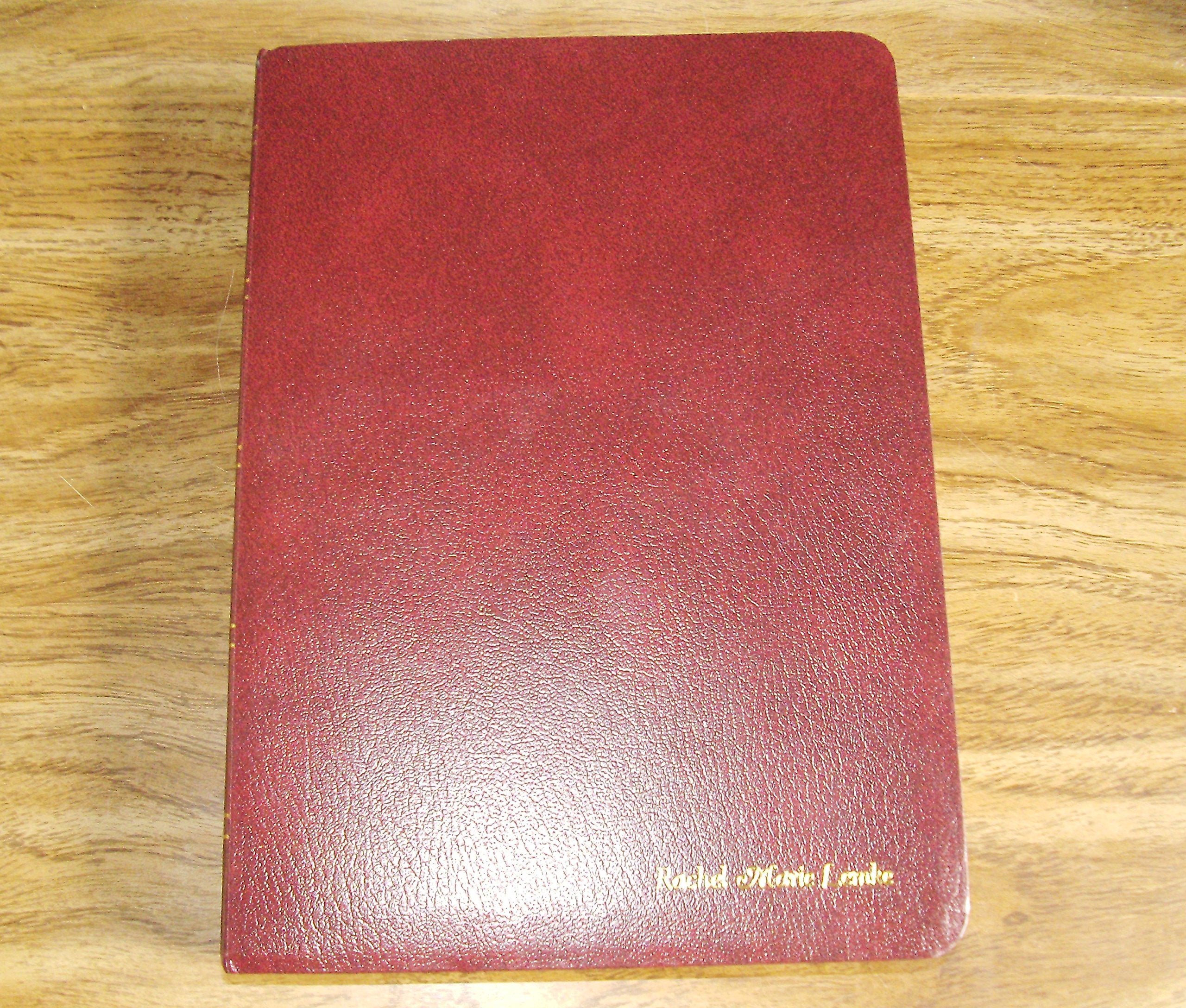Niv Holy Bible Giant Print Reference Edition, Burgundy Leatherlook-new