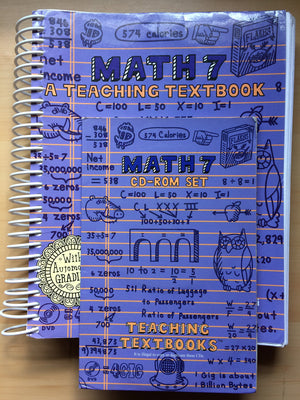 Math 7: Teaching Textbooks (Book Only),New