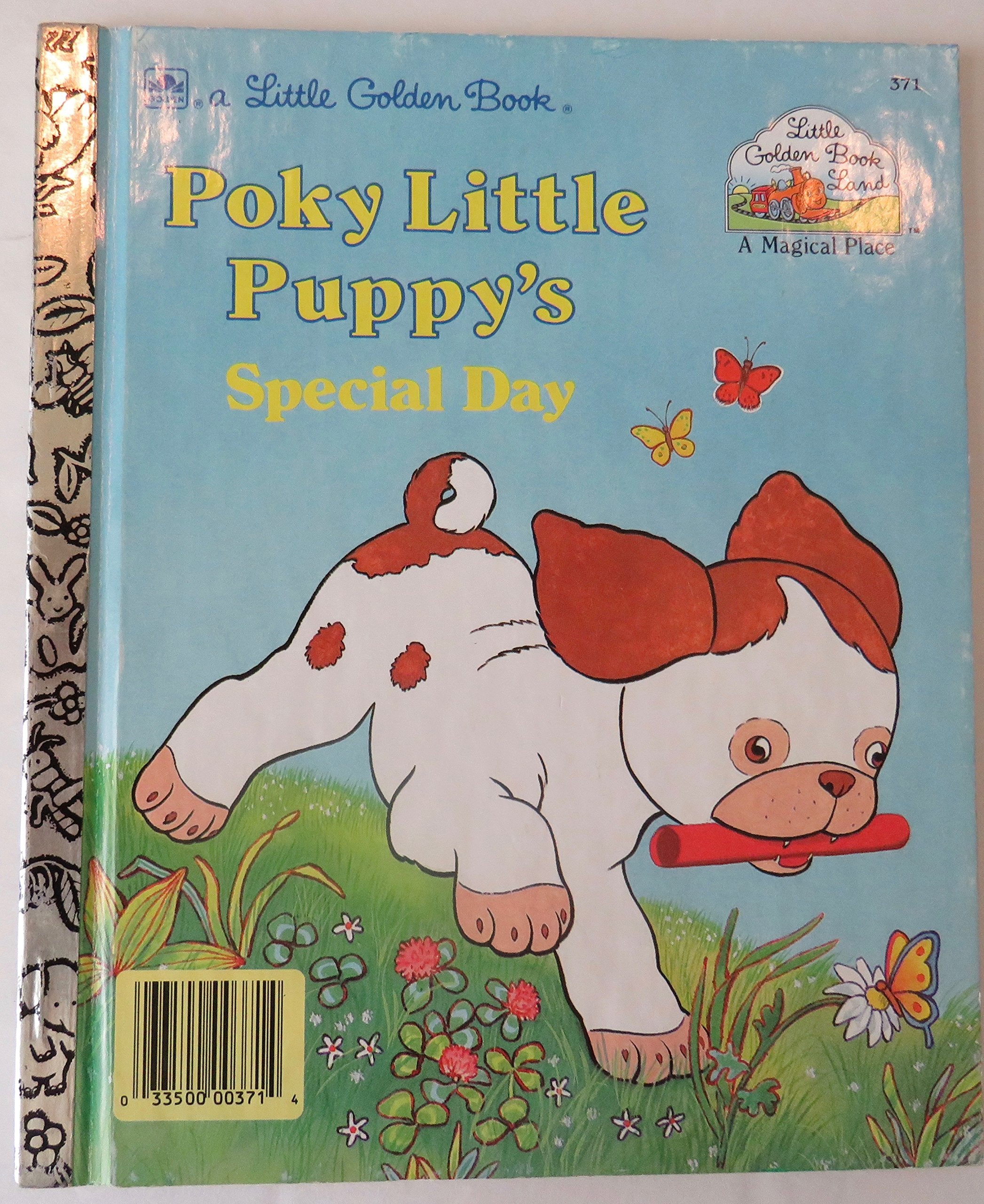 Poky Little Puppy's Special Day (Little Golden Book  Little Golden Book Land Series, #GBL371),Used
