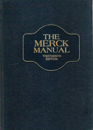 The Merck Manual of Diagnosis and Therapy 1992, 16th Edition,Used