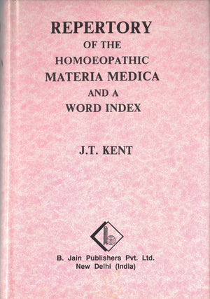 Repertory of the Homeopathic Materia Medica and a Word Index,New