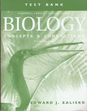 Biology Concepts & Connections (TEST BANK),Used