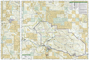 Theodore Roosevelt National Park Map (National Geographic Trails Illustrated Map, 259),Used