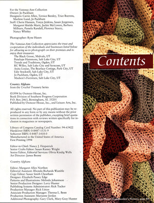 Country Afghans (VanessaAnn Collection),Used