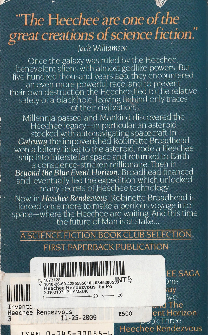 Heechee Rendezvous,Used