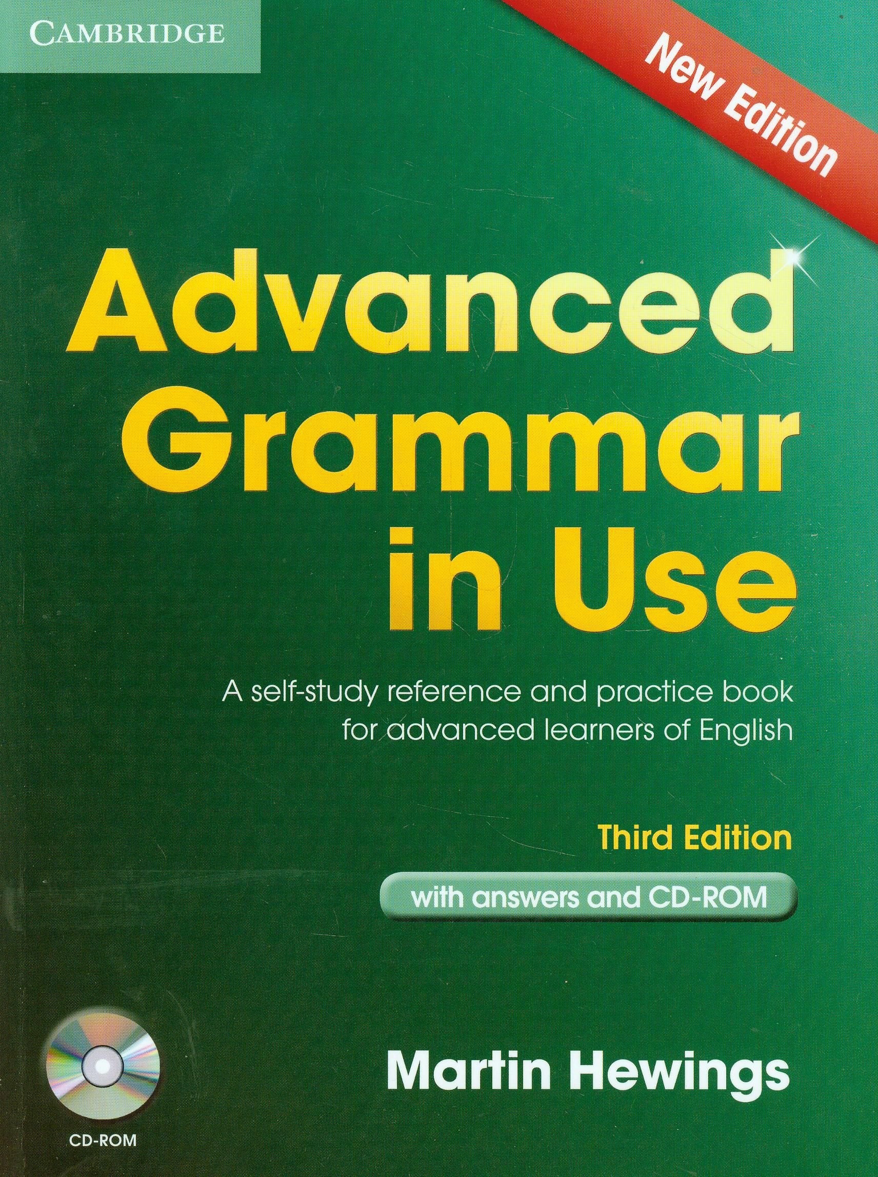 Advanced Grammar In Use Book With Answers And Cdrom: A Selfstudy Reference And Practice Book For Advanced Learners Of English