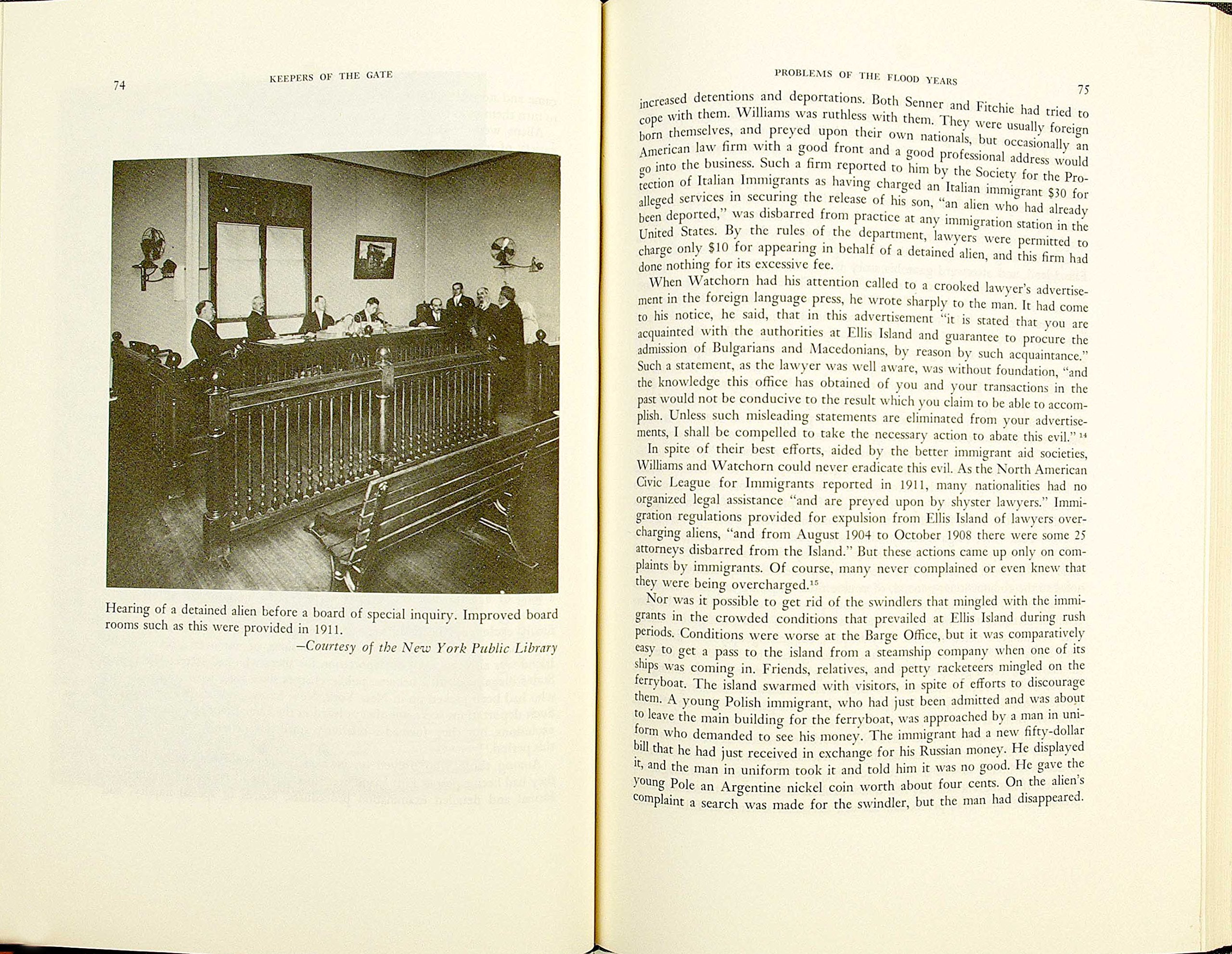 Keepers of the Gate: A History of Ellis Island,Used