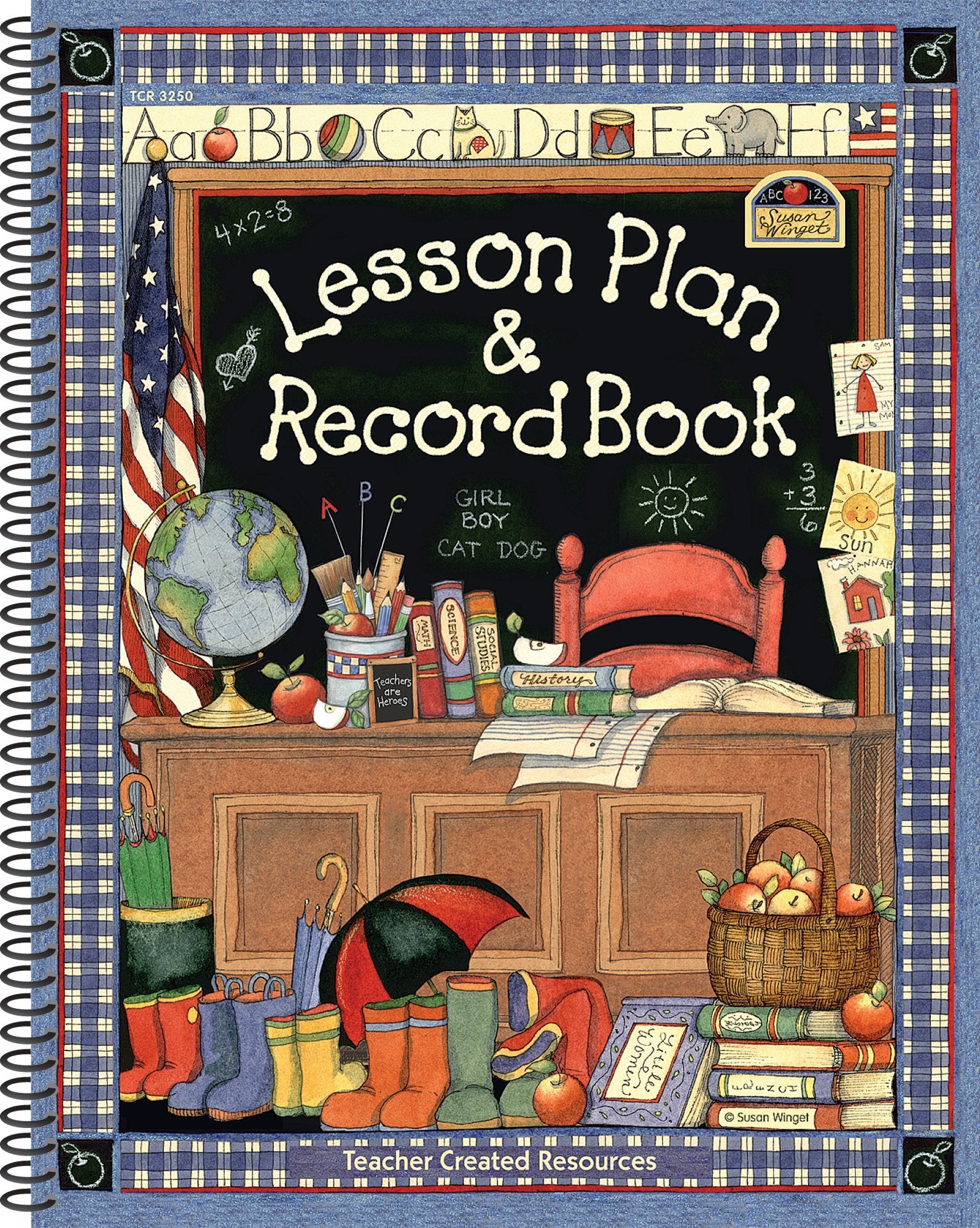Teacher Created Resources SW Lesson Plan & Record Book,New
