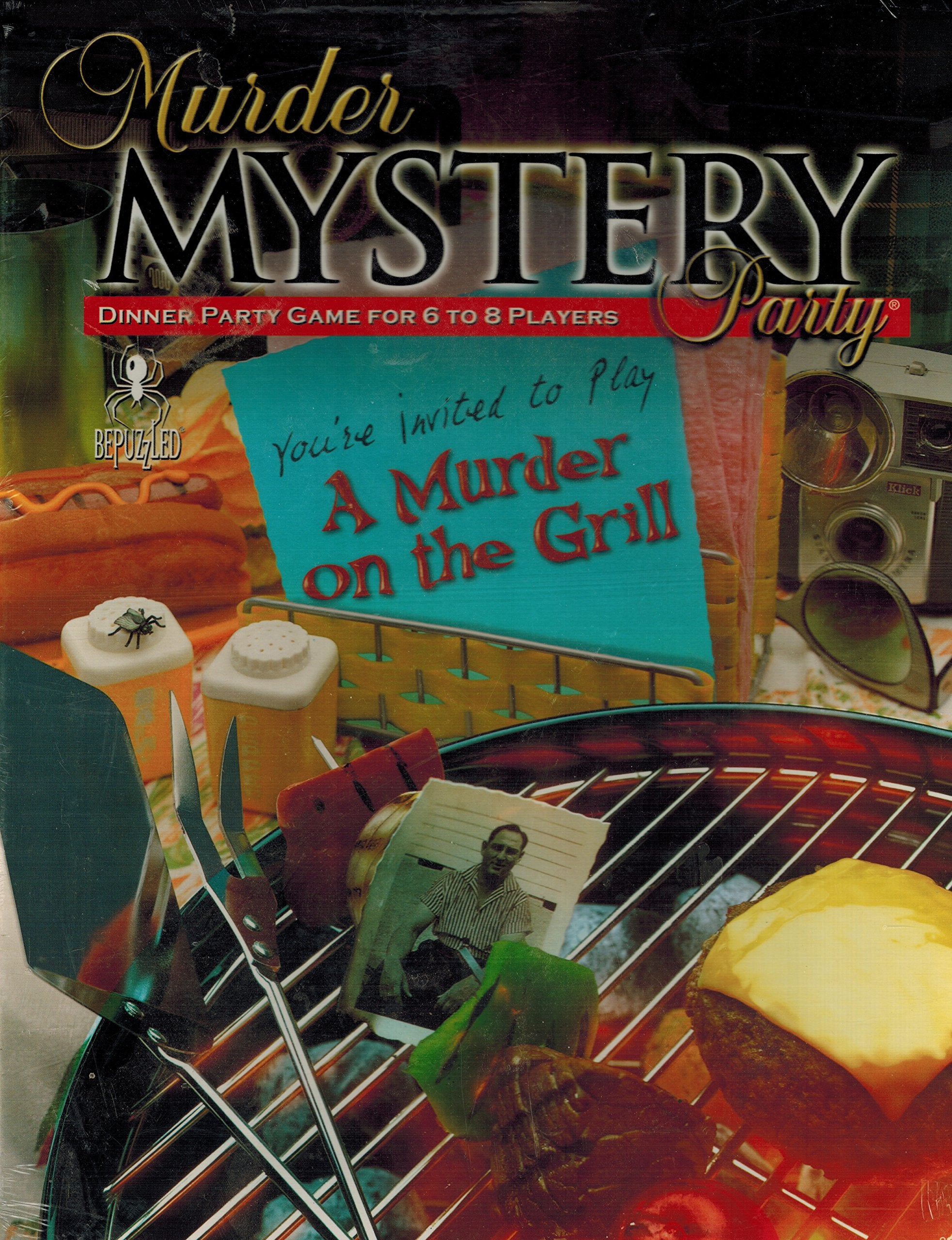 A Murder on the Grill: Murder Mystery Party,Used