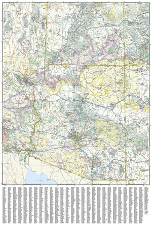 United States, Southwest Map (National Geographic Adventure Map, 3121),New