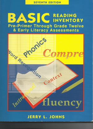 Basic Reading Inventory: PrePrimer Through Grade Twelve and Early Literacy Assessments,Used