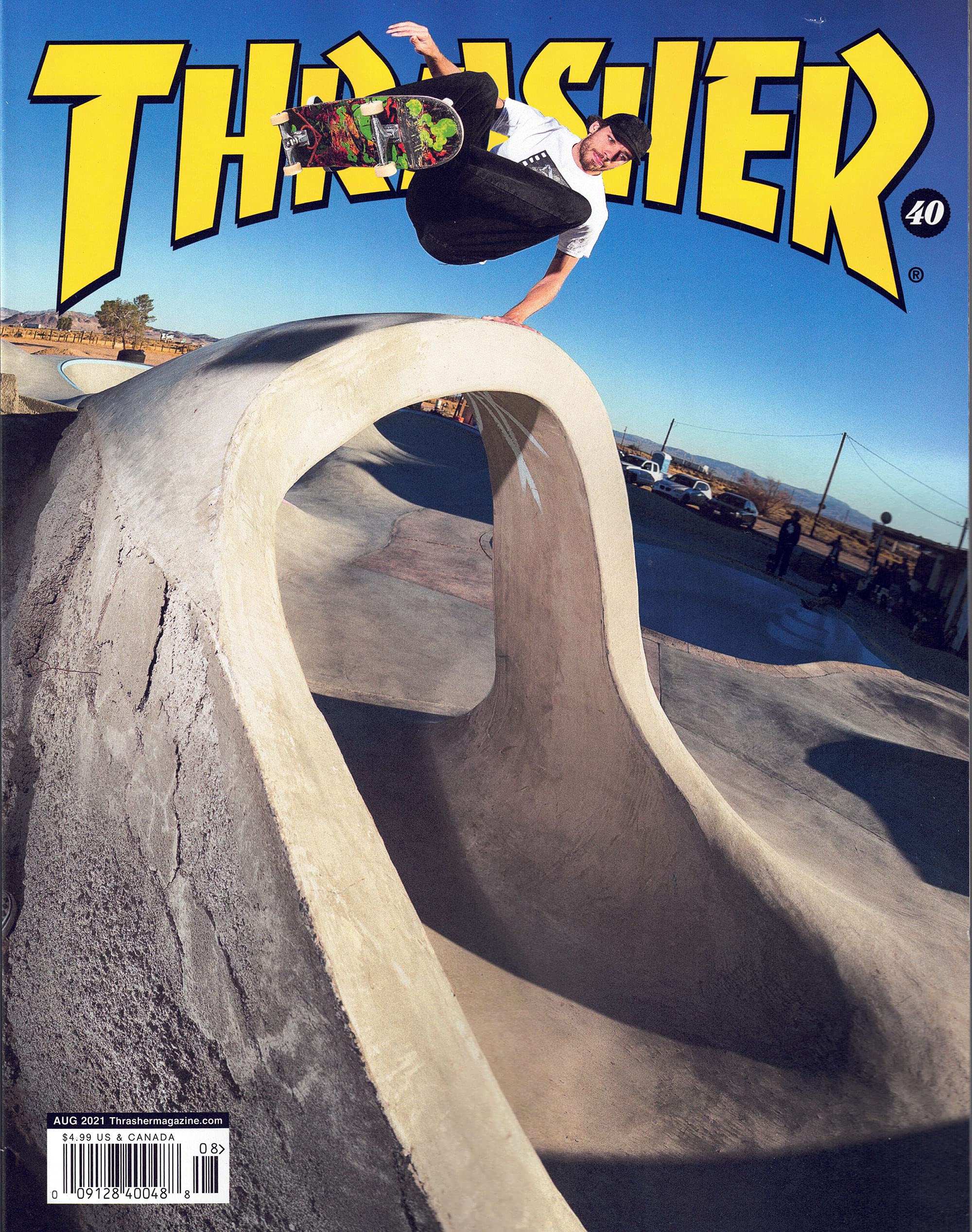 Thrasher Magazine August 2021 | Jimmy Wilkins cover-New