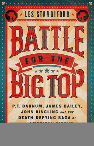 Battle for the Big Top: P.T. Barnum, James Bailey, John Ringling, and the DeathDefying Saga of the American Circus,Used