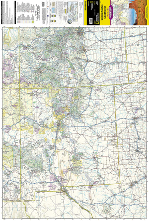 United States, Southwest Map (National Geographic Adventure Map, 3121),New