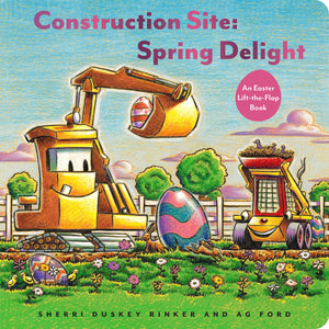 Construction Site: Spring Delight: An Easter LifttheFlap Book (Goodnight, Goodnight, Construc),New