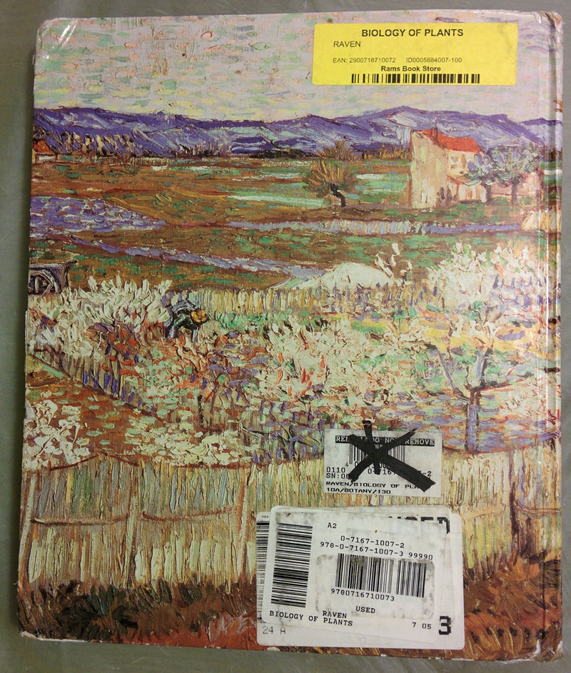Biology of Plants, 7th Edition,Used