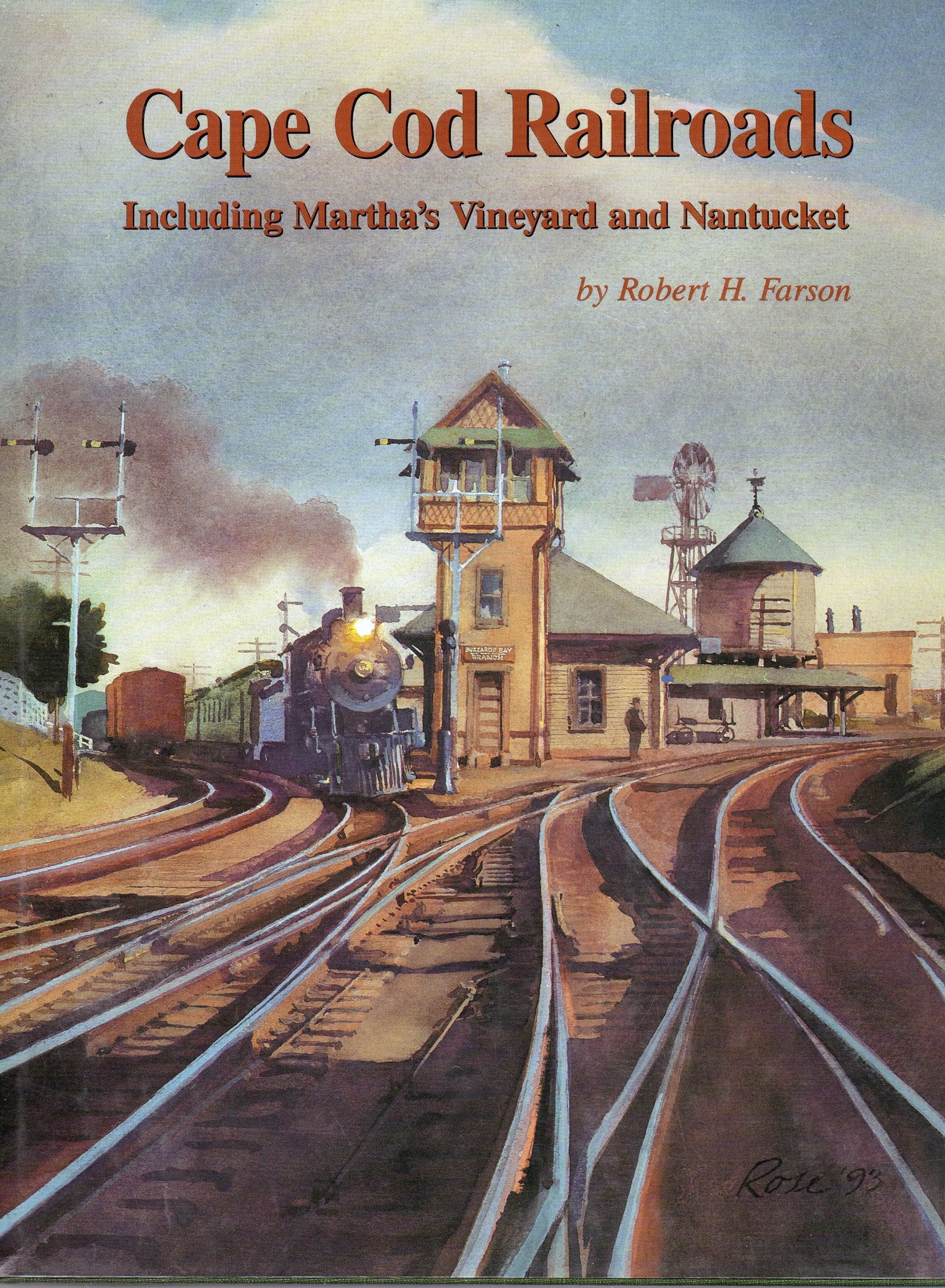 Cape Cod Railroads, Including Martha's Vineyard and Nantucket,Used