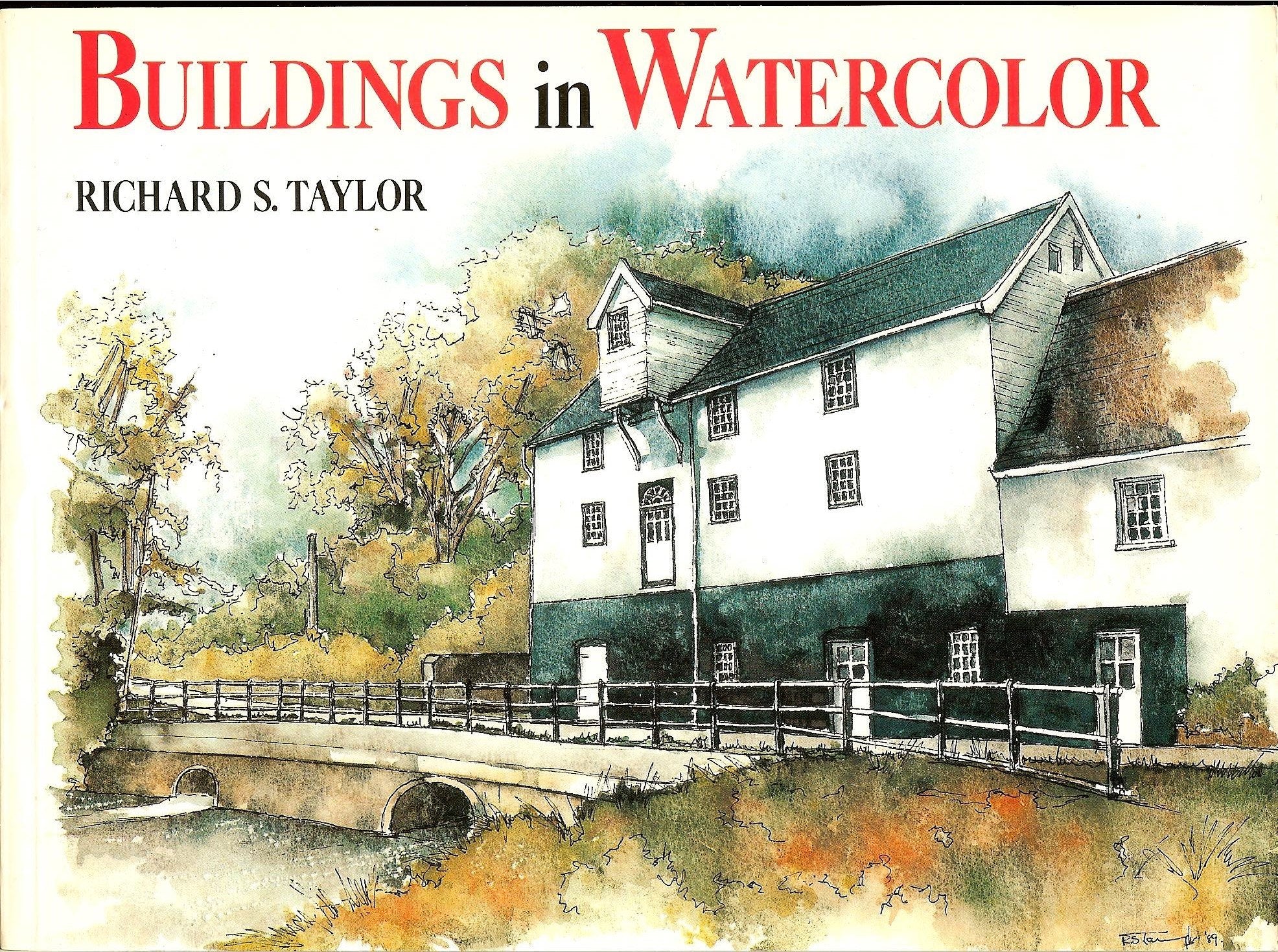 Buildings in Watercolor,Used