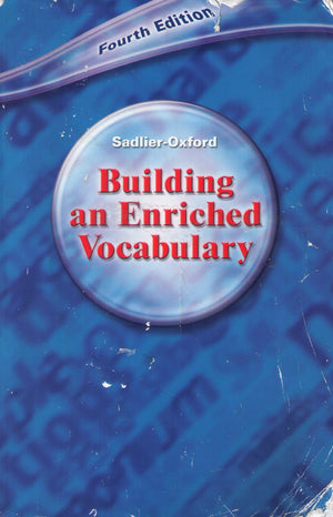 Building an Enriched Vocabulary: Fourth Edition,Used