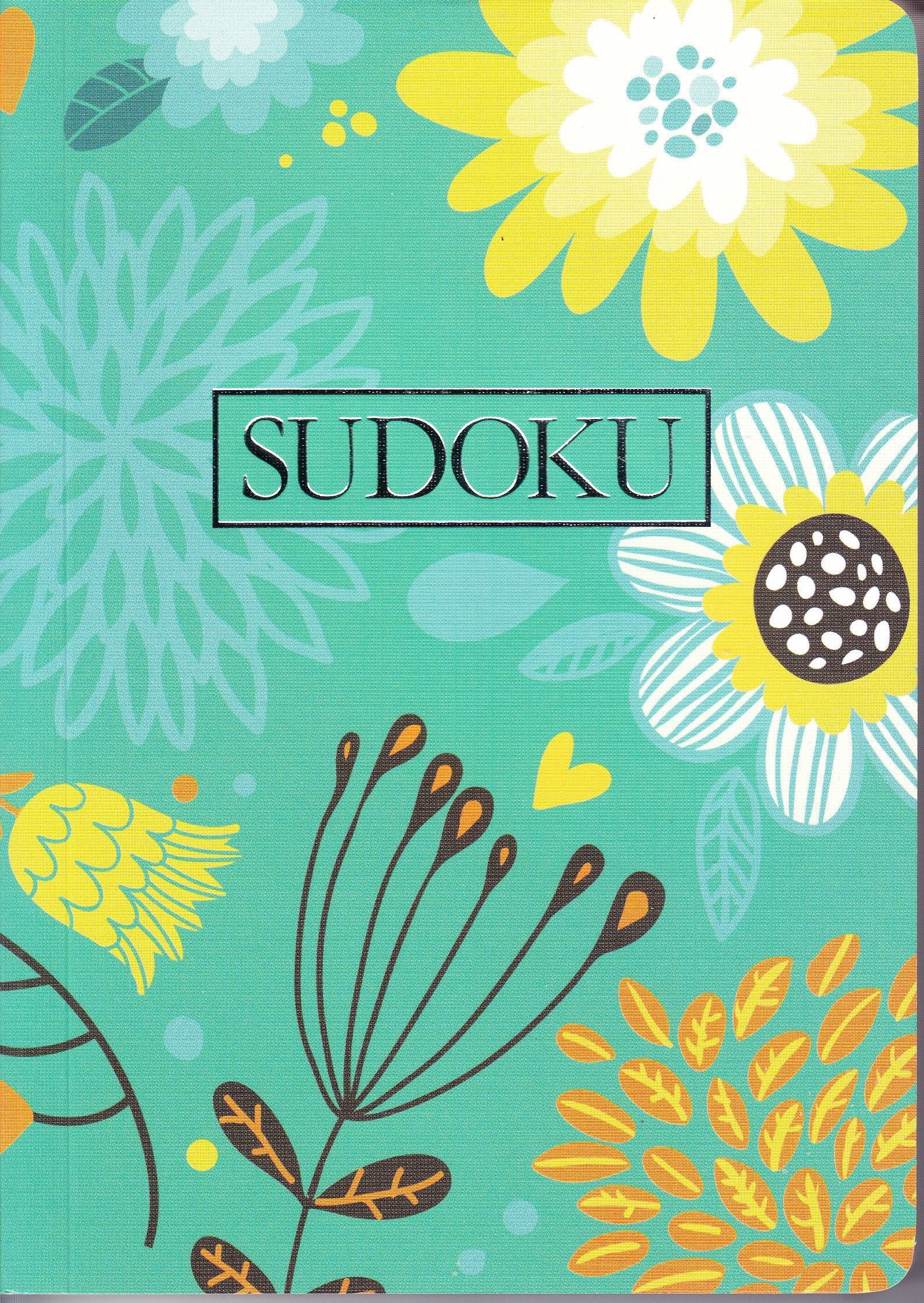 Floral Notebook Sudoku,Used