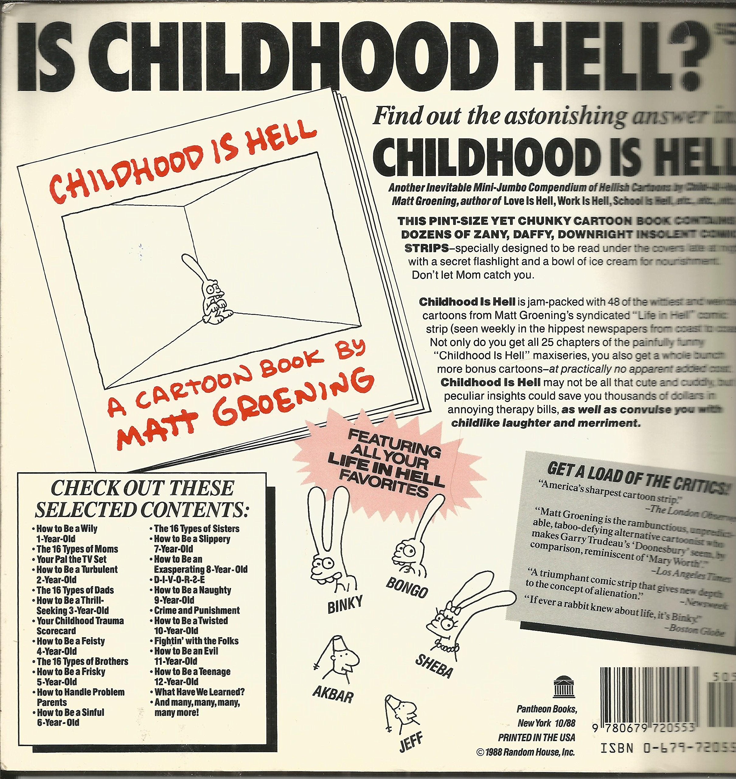 Childhood Is Hell,Used