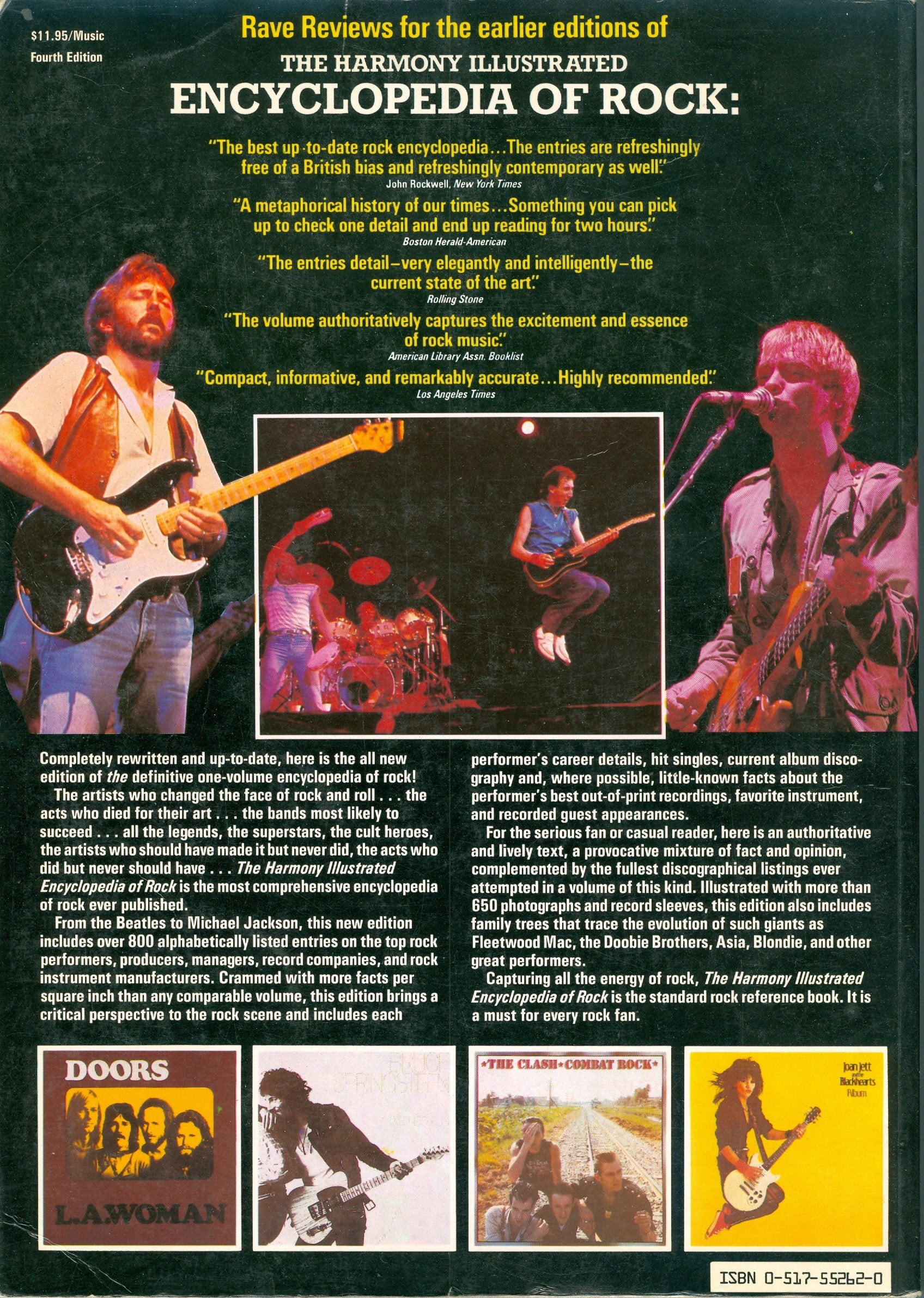 Harmony Illustrated Encyclopedia of Rock, 4th Edition,Used