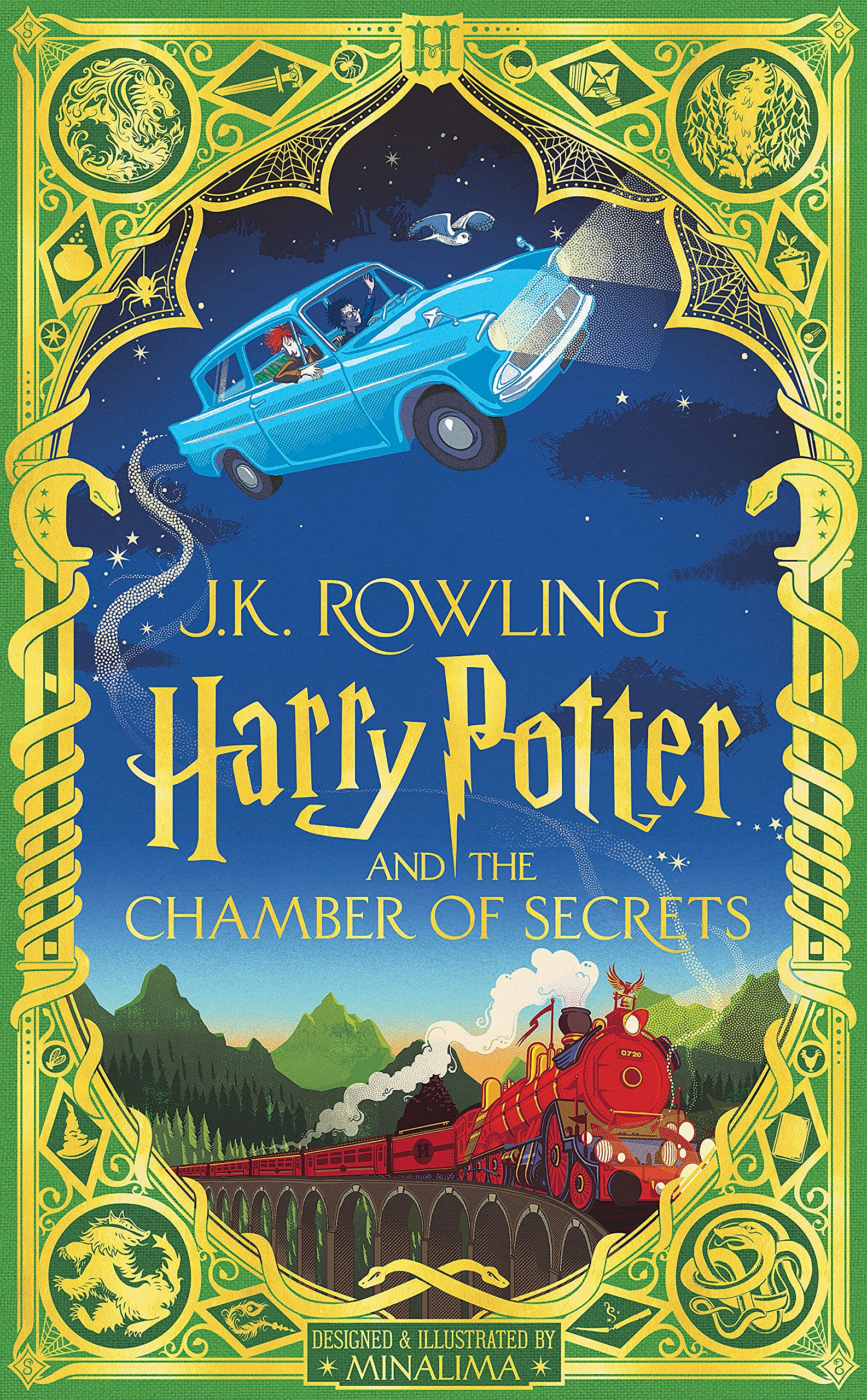 Harry Potter And The Chamber Of Secrets (Harry Potter, Book 2) (Minalima Edition) (2)