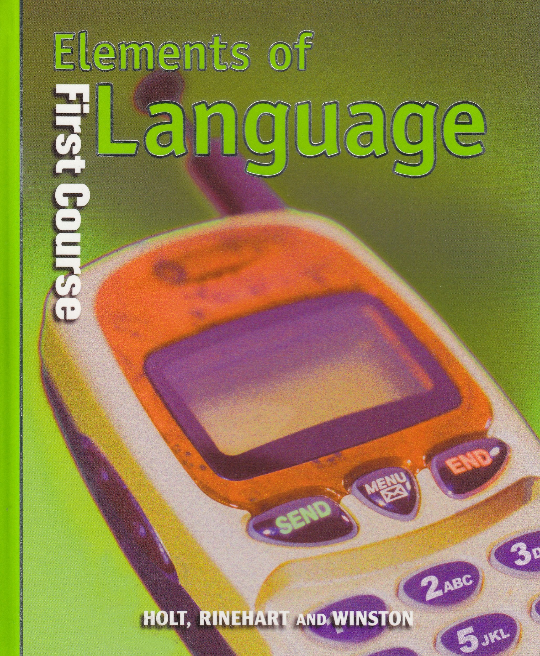 Holt Elements of Language: Student Edition Grade 7 2001,Used