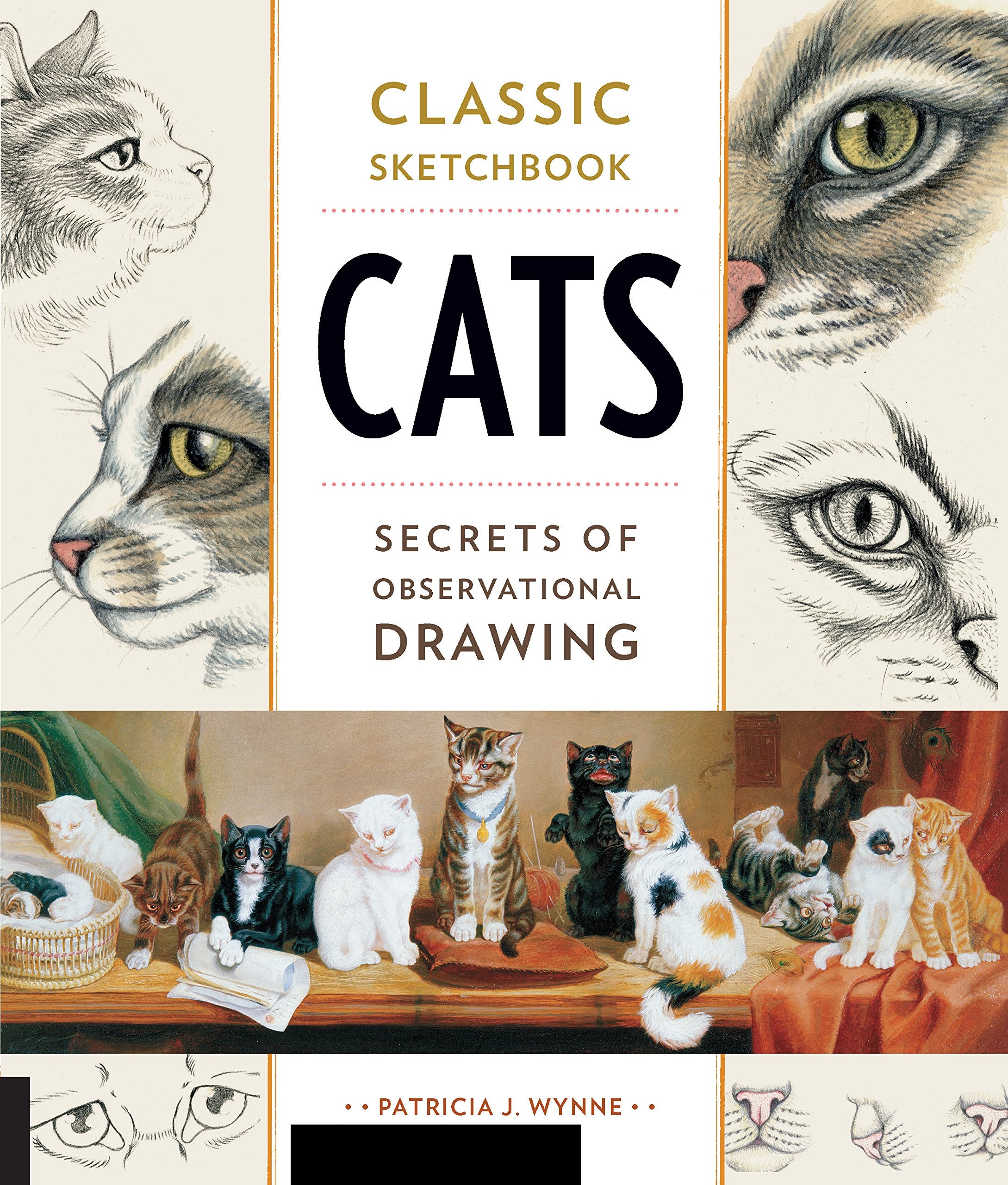 Classic Sketchbook: Cats: Secrets Of Observational Drawing