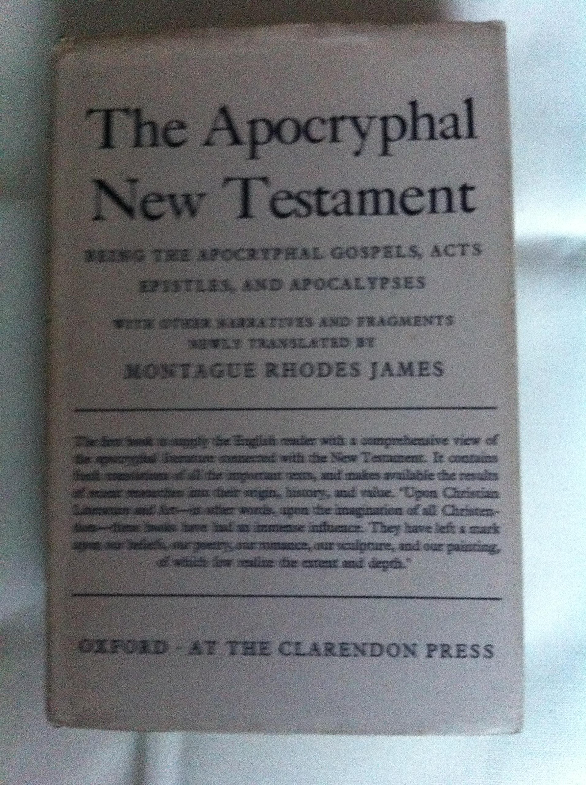Apocryphal New Testament,New