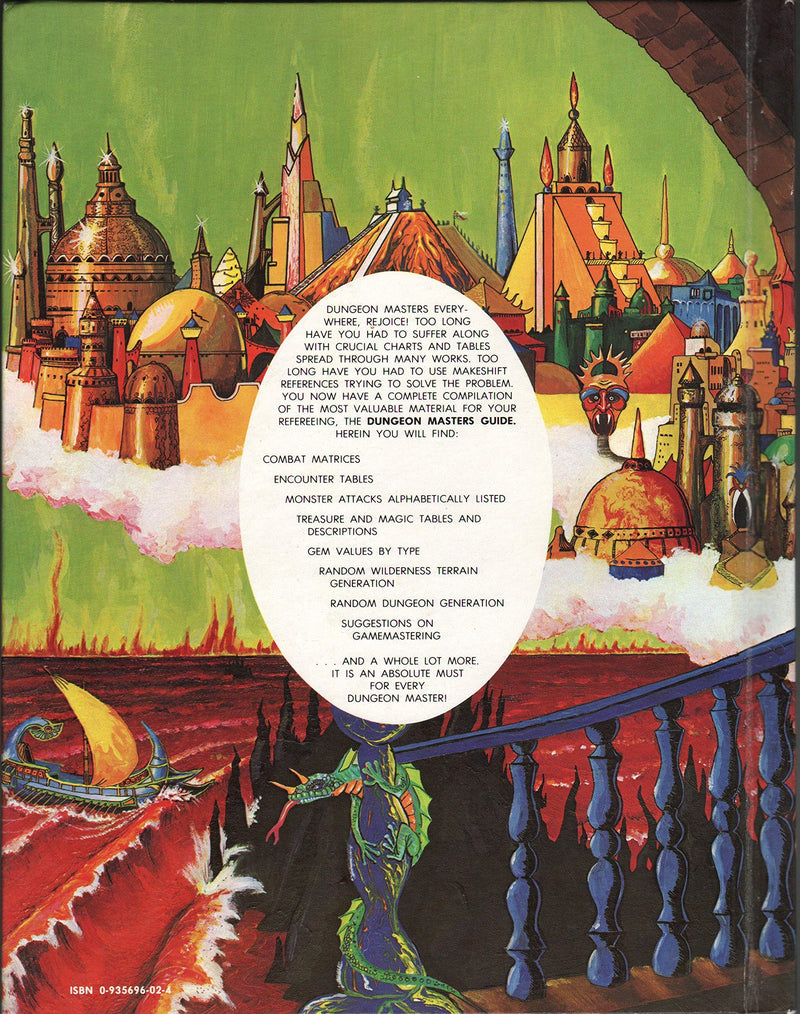 Dungeons & Dragons Dungeon Masters Guide - Advanced Dungeons and Dragons Edition