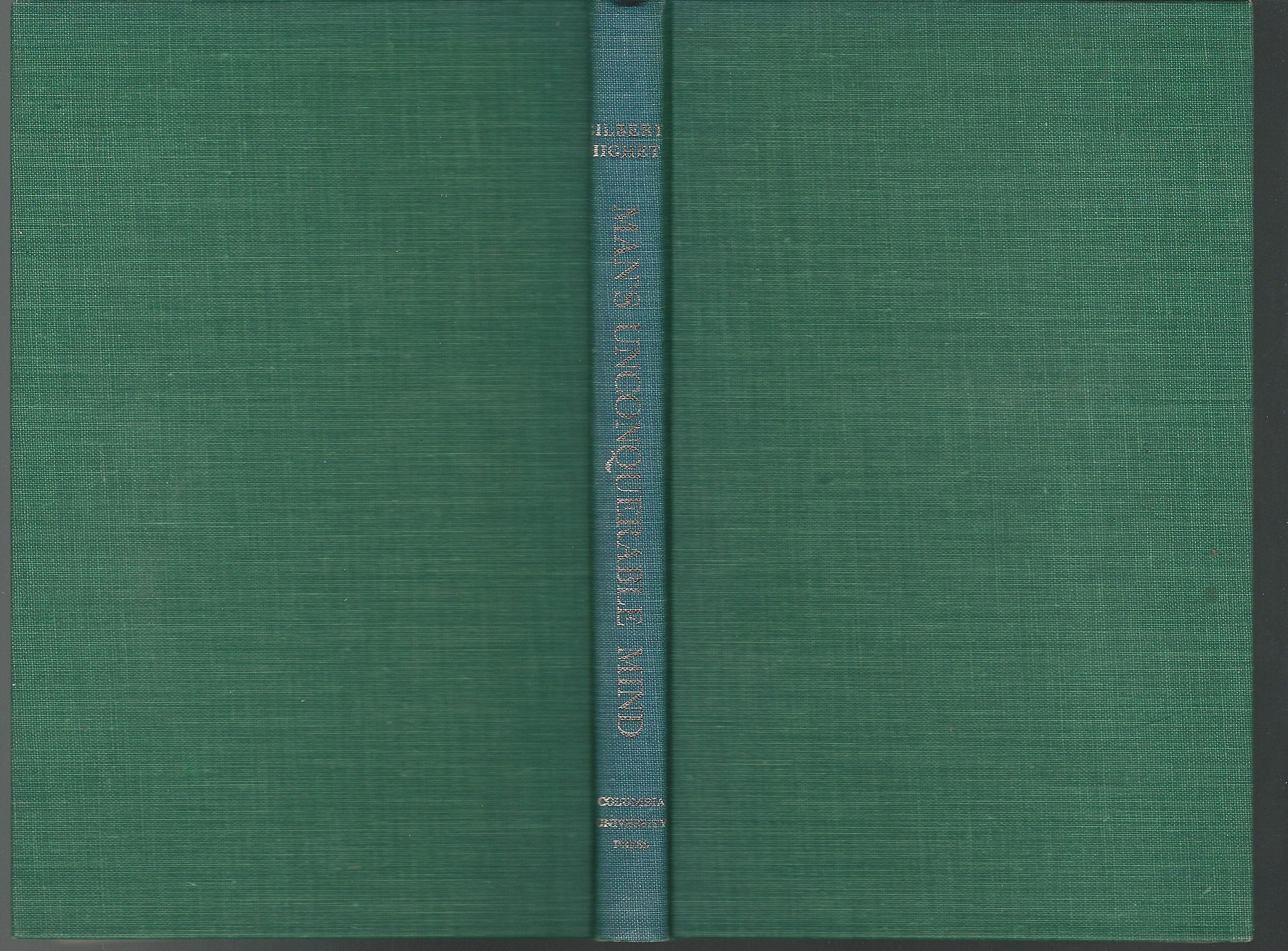 Man's Unconquerable Mind,Used