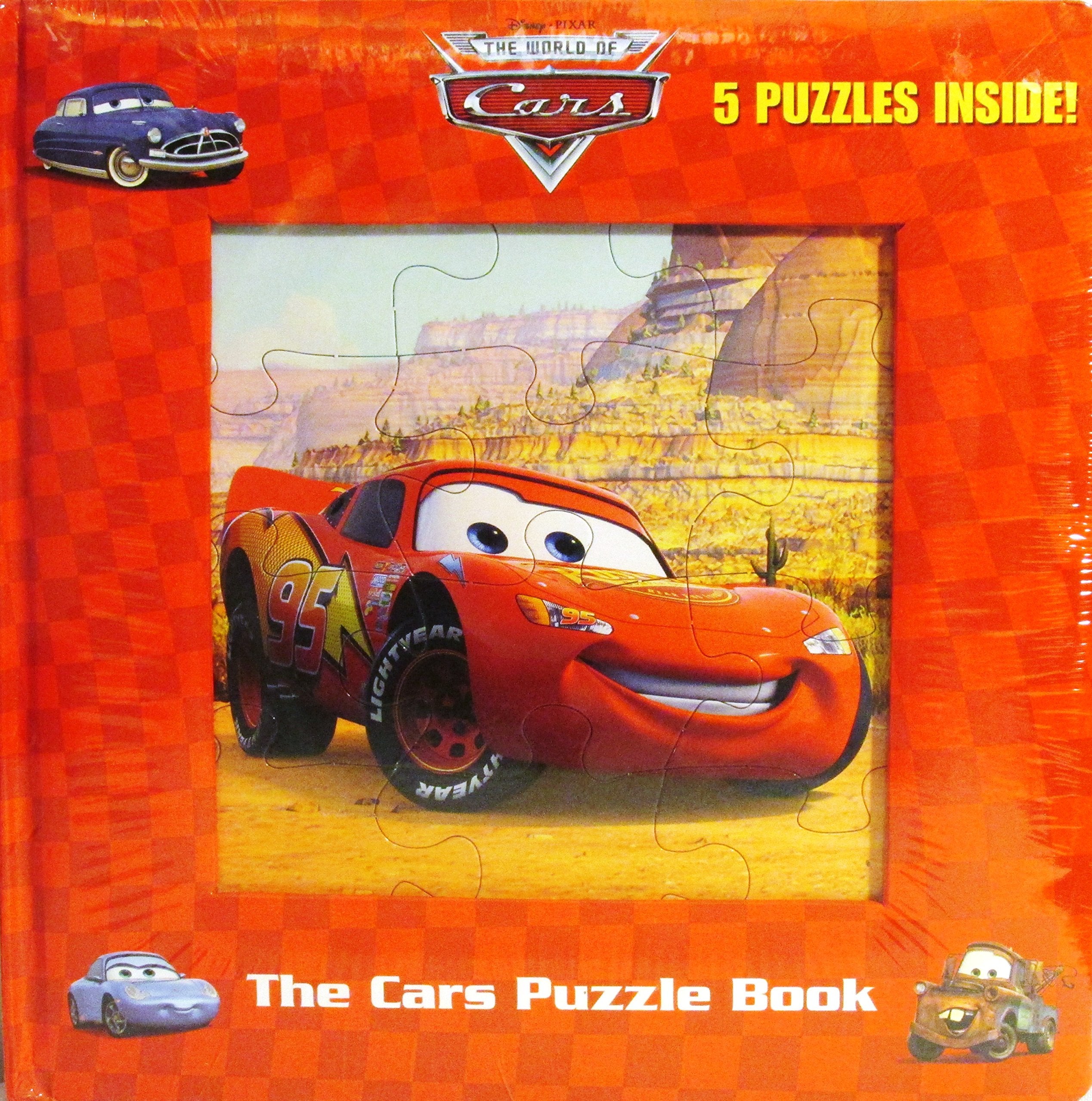 CARS PUZZLE BOOK,Used