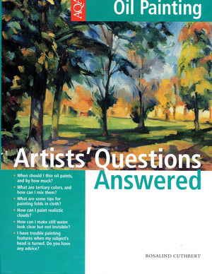 Artists' Questions Answered Oil Painting,Used