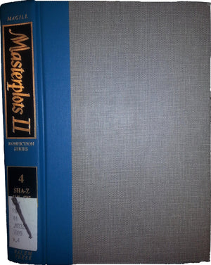 Masterplots II: Nonfiction Series (Vol 4),Used