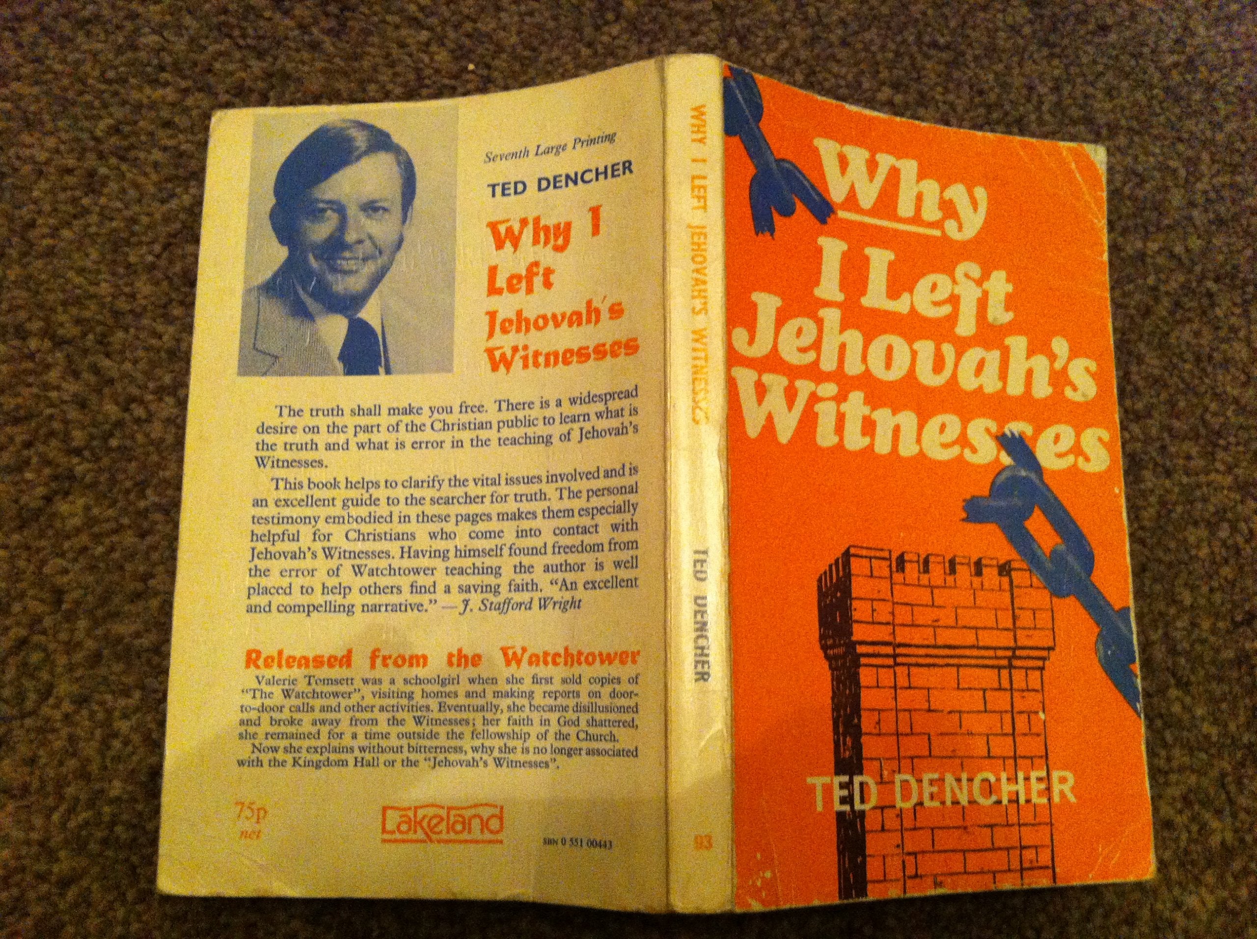 Why I Left Jehovah's Witnesses,Used