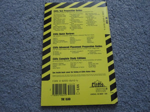 Homer'S Iliad (Cliffs Notes)