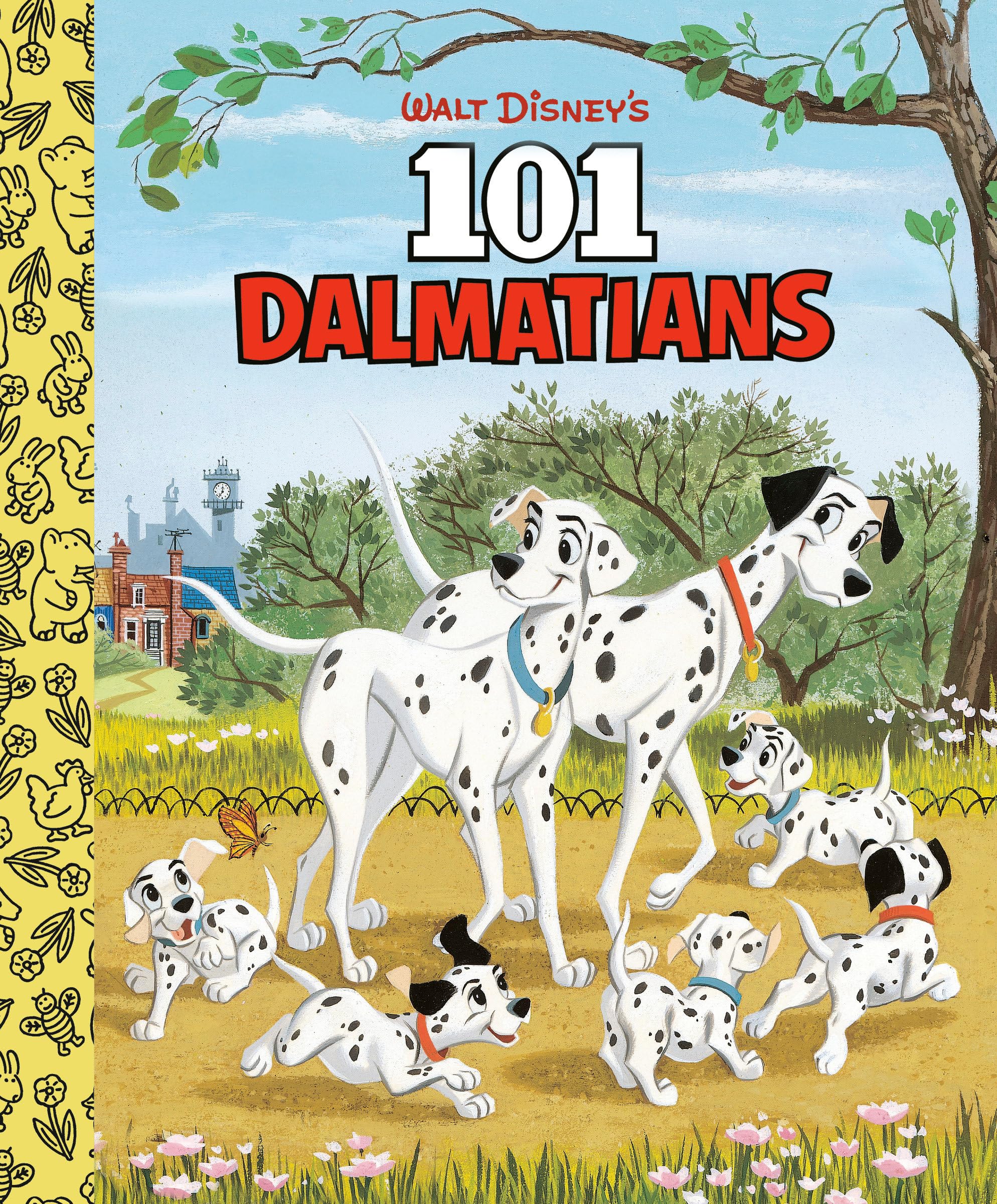 Walt Disney's 101 Dalmatians Little Golden Board Book (Disney 101 Dalmatians) (Little Golden Book),Used