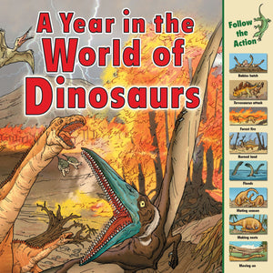 A Year in the World of Dinosaurs (Time Goes By),Used