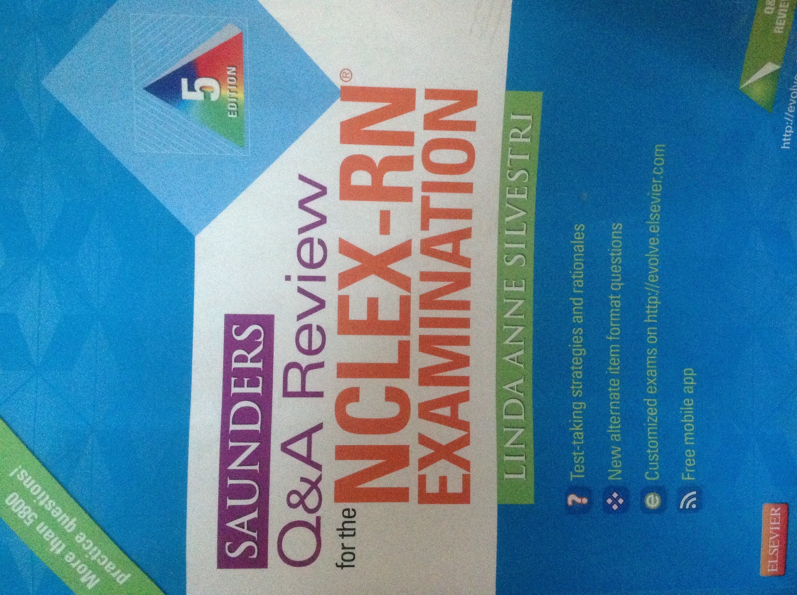 Saunders Q & A Review for the NCLEXRN Examination,Used