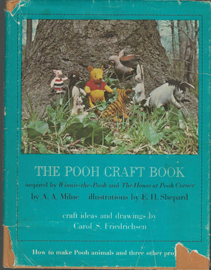 The Pooh Craft Book inspired by WinniethePooh and The House at Pooh Corner by A. A. Milne, illustrations by E. H. Shepard ~ cr,Used