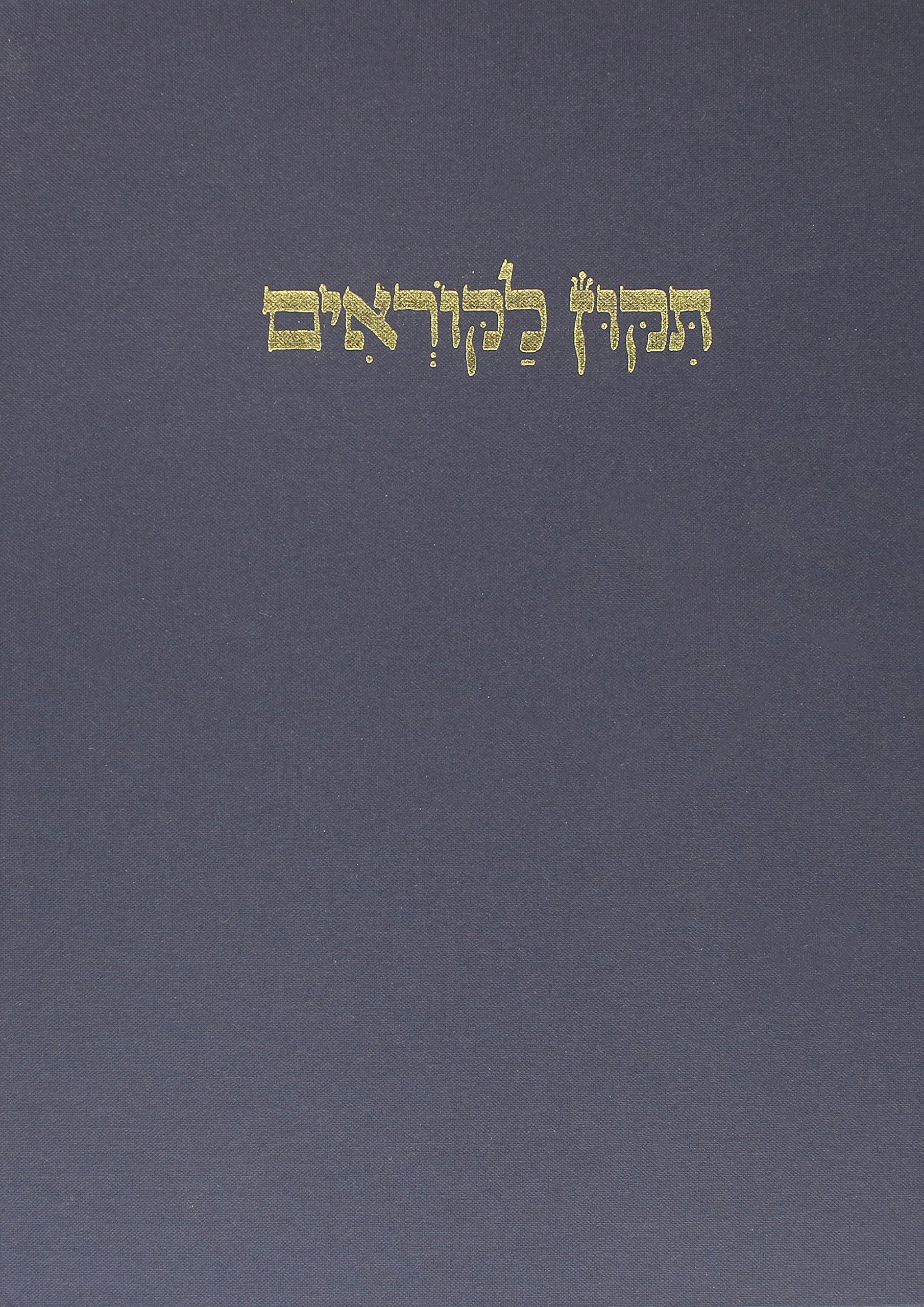 Tikkun Torah Lakorim (Hebrew Edition),New