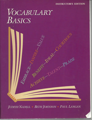Vocabulary Basics,Used
