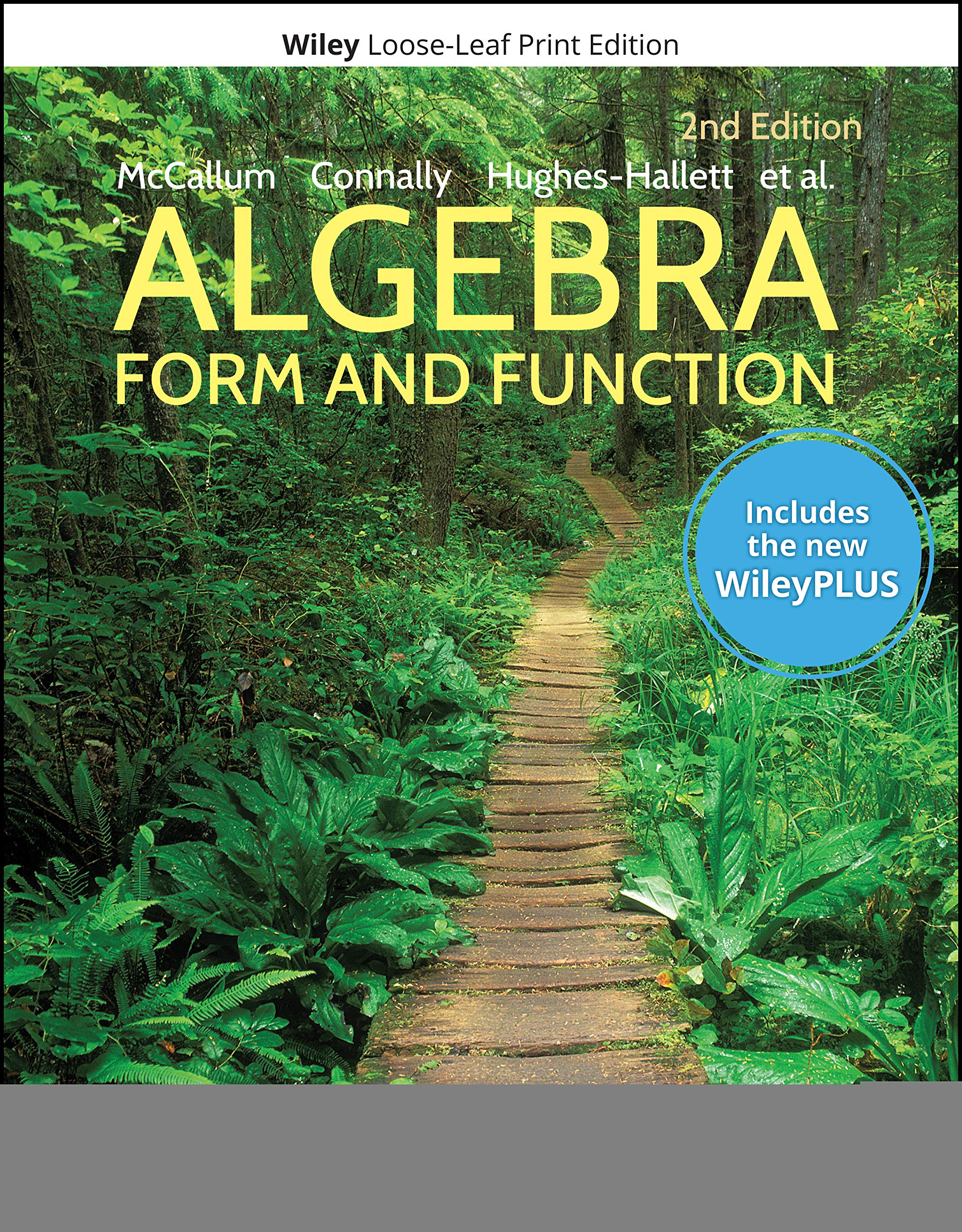 Algebra: Form and Function, 2e WileyPLUS Card Set Single Term: Form and Function,Used