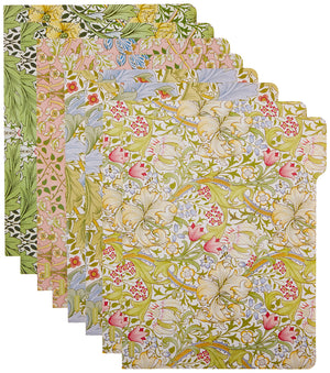 Galison William Morris Morning Garden File Folders, Multicolor (30382),New