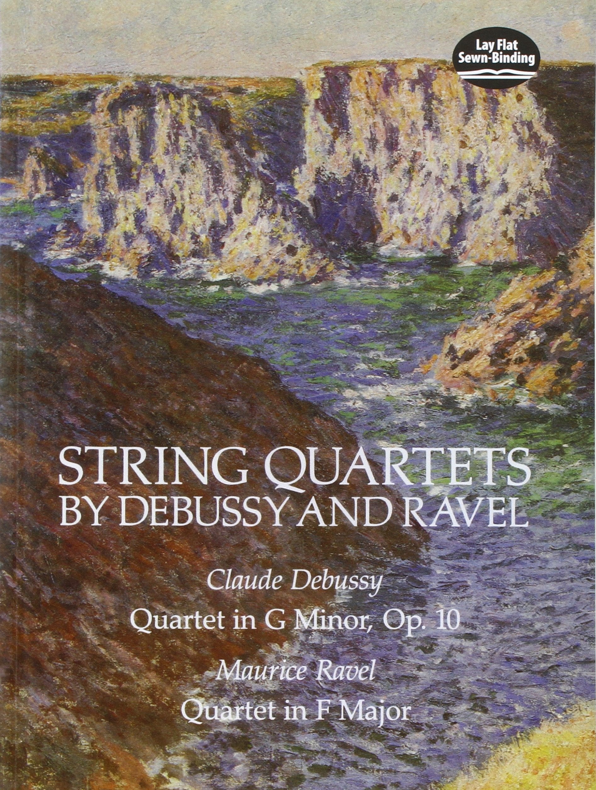 String Quartets By Debussy And Ravel: Quartet In G Minor, Op. 10/Debussy; Quartet In F Major/Ravel (Dover Chamber Music Scores)-used